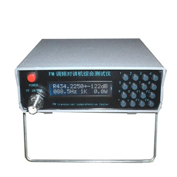 1 БР. CTCSS Частотомер Тестер която предава на Приемника Генератор на радиочестотния сигнал Нов FM-тестер Метал + пластмаса