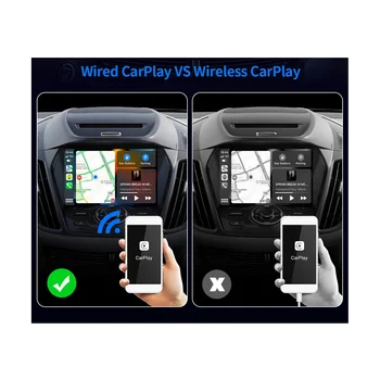 Carplay AI Box Авто кабелна CarPlay към безжична система CarPlay Linux с бърза интернет Smart Mini AI Box USB Plug and Play