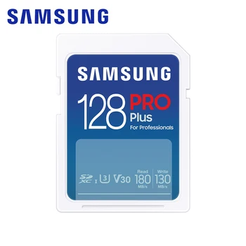 Samsung Pro Evo Plus SD карти 64 GB Флаш карта памет 128 GB 32 GB SD Карта с 256 GB U1 U3 4K V10 V30 Microsd 512 GB SD карта за Фотоапарат