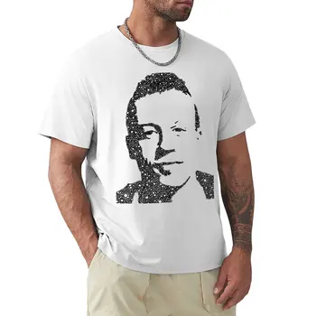 Тениска с портрет Маклемора, тениски големи размери, ризи с къс ръкав, прилепнали тениски за мъже