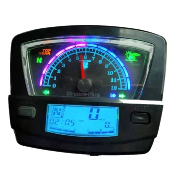 за Honda EX5 Скоростомер Цветен LCD Дигитален Километраж, табло за измерване на Скоростта Оборотомер Индикатор за пренос на