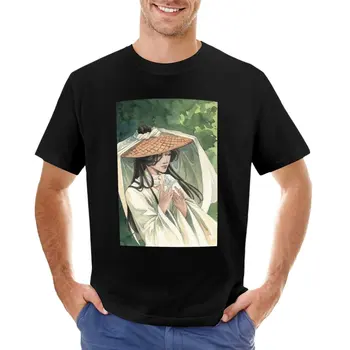 Тениска Сие Lian с кошачьими ризи, дизайнерска тениска за мъже
