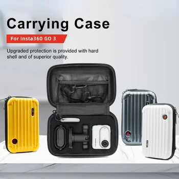 Калъф за носене на фотоапарата Insta360 GO 3, Противоударная Преносима Чанта За Багаж, Чанта през рамо, Твърд калъф за Аксесоари Insta360 GO3