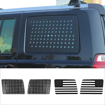 Стикери за украса на задното стъкло от ПВЦ за Jeep Grand Commander 2006-2010, автоаксесоари за подреждане