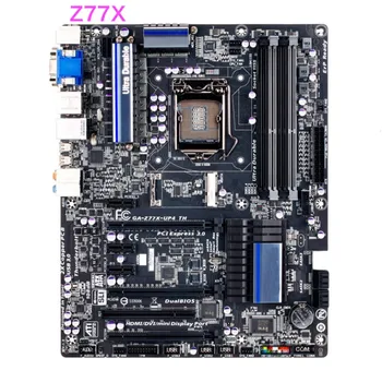 Подходящи за дънна платка Gigabyte GA-Z77X-UP4 TH 32GB PCI-E 3.0 LGA 1155 DDR3, ATX Z77 дънна Платка на 100% Тествана е ок, работи изцяло