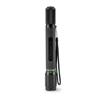 Акумулаторна фокусирующий фенер Lumen - IPX8 Водоустойчив, черно-зелена лампа за къмпинг, колан фен прожектори на солн