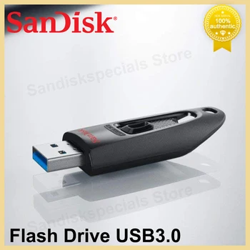 SanDisk USB 3.0 Флаш памет Ultra CZ48 Stick 32 GB 64 GB 128 GB, 256 GB Флаш памет 130 MB/s. Стик за Четене за Десктоп, Лаптоп, Кола, U-диск