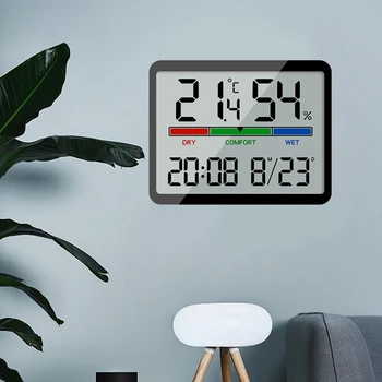 Digital alarm clock Измерване на температурата и влажността на Многофункционални домашни електронни часовници-часовник
