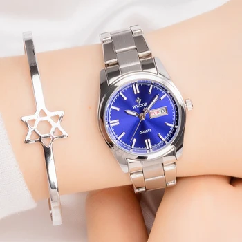 Елегантни дамски часовници на Луксозни WWOOR, прости ежедневни дамски ръчни часовници за ежедневието, минималистичные водоустойчив кварцов дамски часовник