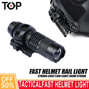 Wadsn Tactical Softair Military Fast Helmet Lamp Cap Клип Holder, ефекта на светлинни led лампа за лов, лампа за скаути, лампа за бързо шлем