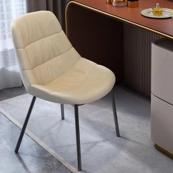 Офис Трапезни столове в Скандинавски Стил Кухня на Ресторант Сватба Трапезни Столове от изкуствена кожа Балконный Тоалетка Silla Cocina Furniture BL50CY