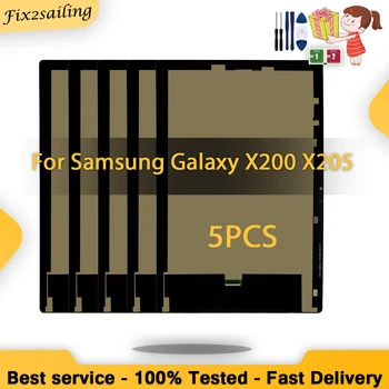 5 Бр. Нов Тестван LCD дисплей За Samsung Galaxy Tab A8 10,5 2021 SM-X200 SM-X205 X200 X205 X205C LCD дисплей + Дигитайзер с докосване на екрана