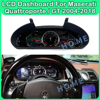 12,3-инчов LCD за измерване на скоростта, цифрови таблото, виртуална таблото За Maserati Quattroporte GT GC 2004-2018 Linux