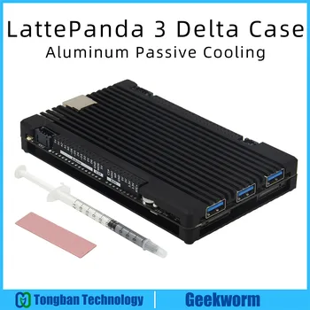 Geekworm LattePanda 3 Delta Case корпус от алуминиева сплав с пасивно охлаждане Case Armor Корпус Shell (LP3)