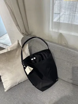 Найлонова торбичка-чанта, мътна чанта, нишевая висококачествена чанта-тоут голям капацитет за пътуване до работа, женствена чанта през рамо