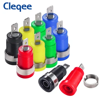 Cleqee P3007 10 бр./компл. 5 цвята, 4 мм, свързващ болт с конектор тип 
