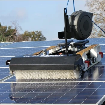 Автоматичен робот за почистване на слънчеви панели За повишаване на ефективността на слънчеви панели До 30% От Оборудването за почистване на слънчеви панели