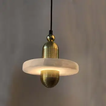 Окачен лампа LUPA, креативната led мраморна лампа за хранене, домашно осветление, подвесного осветление за кухня, осветление в помещението, нощни лампи за спалня