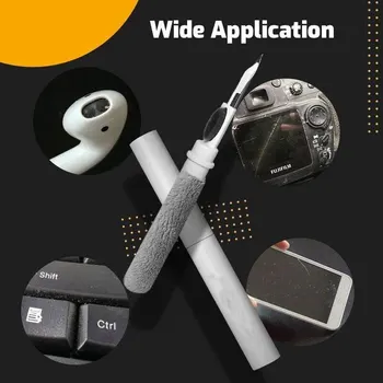 Дръжка за почистване на Bluetooth-слушалки AirPods Pro Инструмент За почистване на Стабилна капачка слушалки Комплект за Почистване