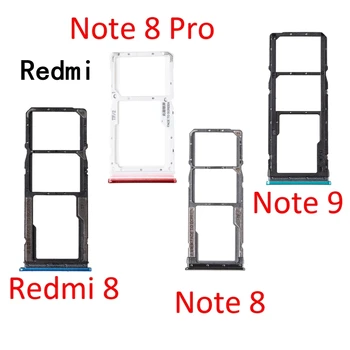 За Xiaomi Redmi 8 /8A/Note8/Note8Pro/Note9/Note9Pro Nano Държач за Sim-карти Тава Двоен слот за SD-карта Резервни Части