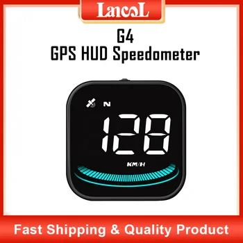 G4 автоматично HUD централен дисплей GPS за кола проектор скоростомер с компас, сот автомобилни електронни аксесоари