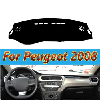 за Peugeot 2008 301 508 3008 Подложка за арматурното табло Защитна Възглавница тампон за оцветяване Photophobism Pad Аксесоари за полагане на автомобили