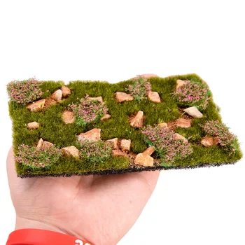 1 Кутия DIY Симулация модел на тревата Играчки-Диорами Серия от Военни Пейзажи Пейзаж модел Влакове Материали, Оформление на Крайния продукт