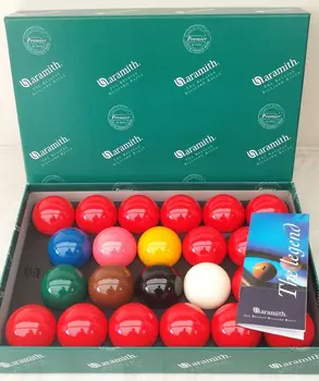 Професионални топки за снукър (2 1/16 инча, 52,5 мм, 15 червени)