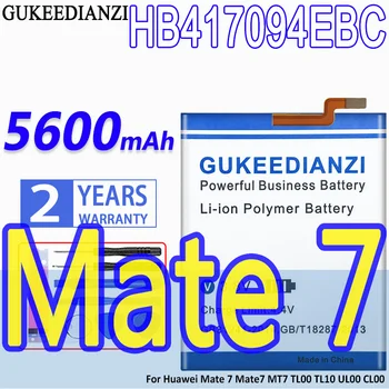 Батерия GUKEEDIANZI Висок Капацитет HB417094EBC 5600 mah За Huawei Mate 7 Mate7 MT7 TL00 TL10 UL00 CL00