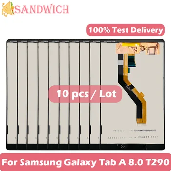 10 бр./лот LCD дисплей На Оригиналния Samsung Galaxy Tab A 8,0 2019 T290 SM-T290 T290 Сензорен Дисплей Дигитайзер В Събирането на 100% Тествана