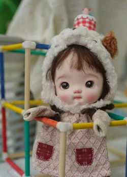 В наличност 1/6 bjd кукла tu niu Кукли с сферични панти Без грим, може да се избира само глава или главата с тялото