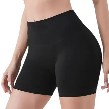 Бикини за стягане на корема, коригиращото бельо за жени, къси панталони за стягане на задните части, са гладки и меки изделия за корекция за йога студиа, фитнес