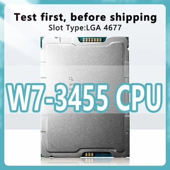 Xeon CPU w7-3455 официалната версия на 2.5 Ghz 67,5 MB 270 W 24 Ядрото 48 потоци процесор LGA4677 за работна заплата W790 чипсет 4677