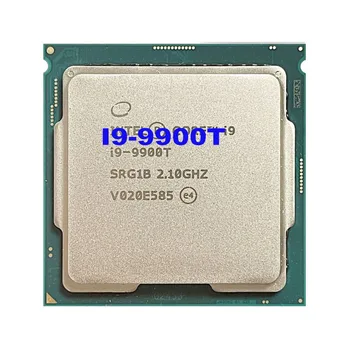 Процесор i9-9900T SRG1B 8-Ядрен, 16 потоци, Кеш 16M с честота от 2.2 Ghz до 4,40 Ghz, 35 W TDP, настолен процесор, поддръжка на дънната платка на КОМПЮТЪРА FCLGA1151