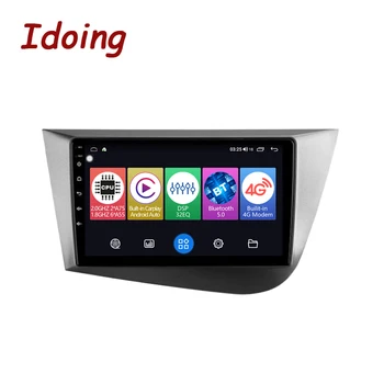 Idoing Android Кола Стерео Радио Главното Устройство Плейър За Seat Leon2 MK2 Altea XL 2004-2015 GPS Навигация Carplay Щепсела и да Играе.