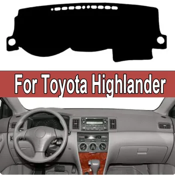 На вътрешния Капак на таблото на Автомобила За Toyota Highlander Kluger XU70 2020 2021 2022 Авто Подложка за арматурното табло, Килими Наметало, козирка, Подложка за арматурното табло