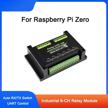 Промишлен 6-канален модул за Raspberry Pi Zero RS485/CAN Полудуплексной връзка UART Control за Pi Zero 2