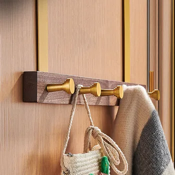 Дървена Скандинавска Закачалка за дрехи Стенен Гардероб В Хола е монтиран на стената Модулен Багажник за дрехи под Ъгъл Багажник De Ropa Модулни мебели