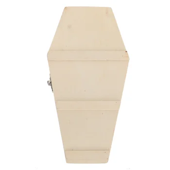 1 бр. Кутия hexagonal ковчег Дървена кутия Кутия за съхранение на шоколадови бонбони САМ Аксесоари